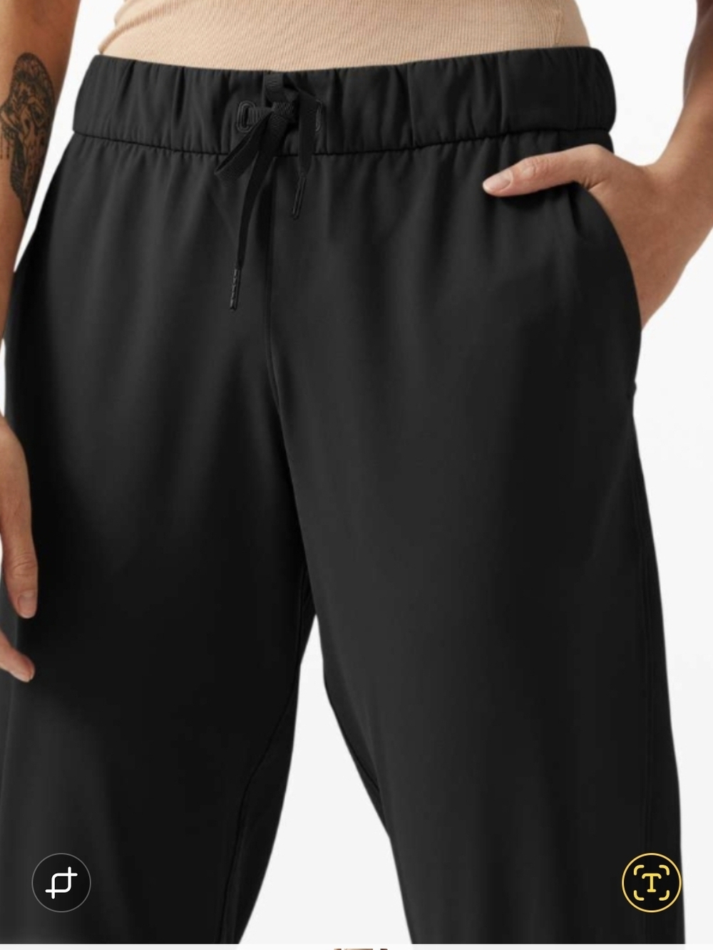 lululemon athletica Black Joggers